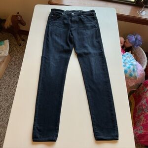 AG Farrah High Rise Skinny Jeans Dark Wash Size 30 Stretch